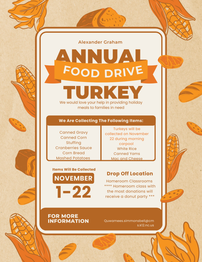 AG ANNUAL FOOD DRIVE